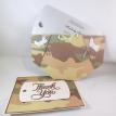 Camo baby diaper shower invitation